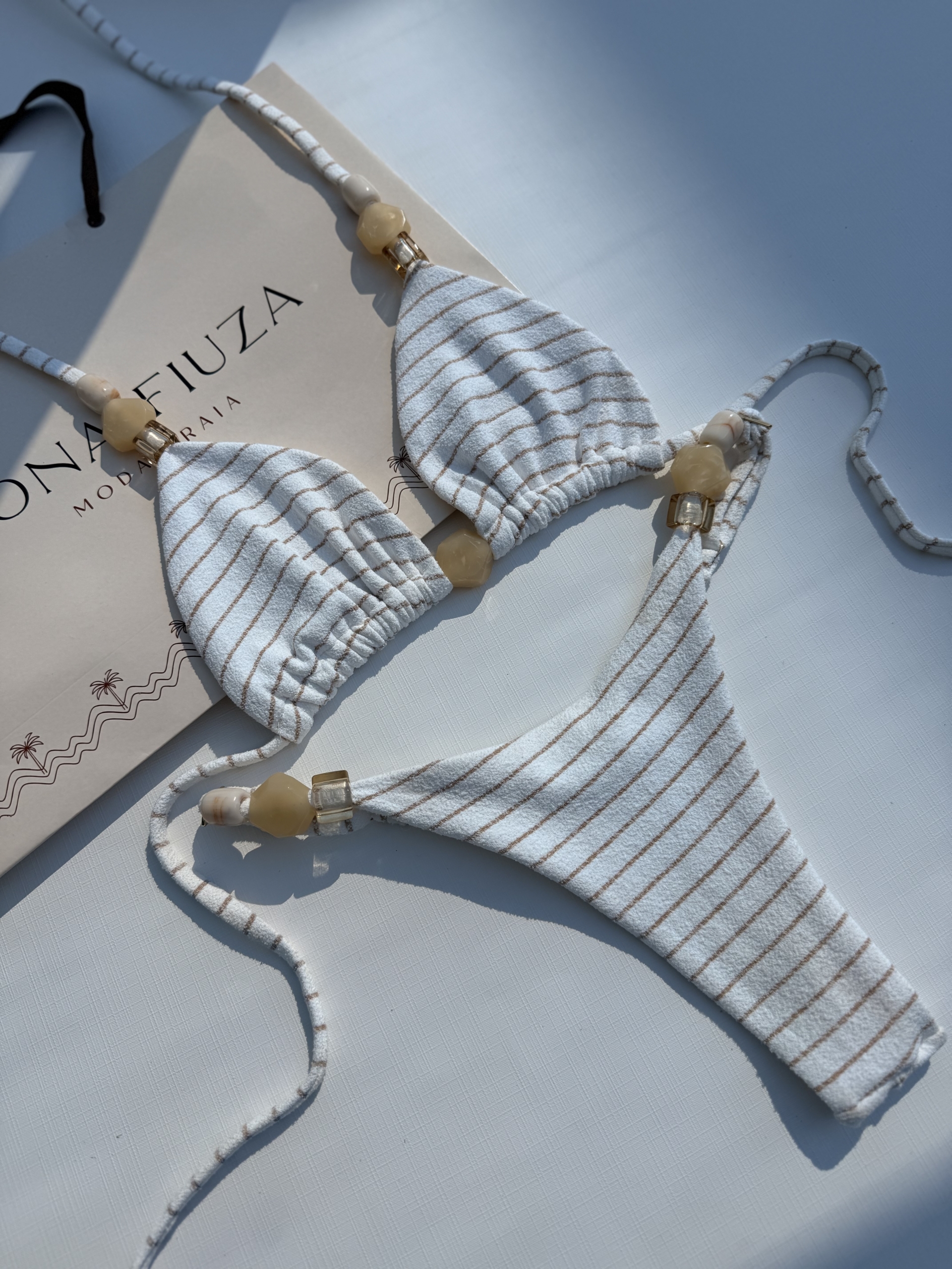 Biquíni Cortininha Risca de Giz