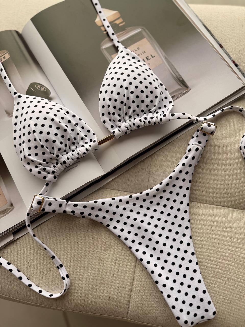 Biquíni Cortininha Poá - Imagem 6