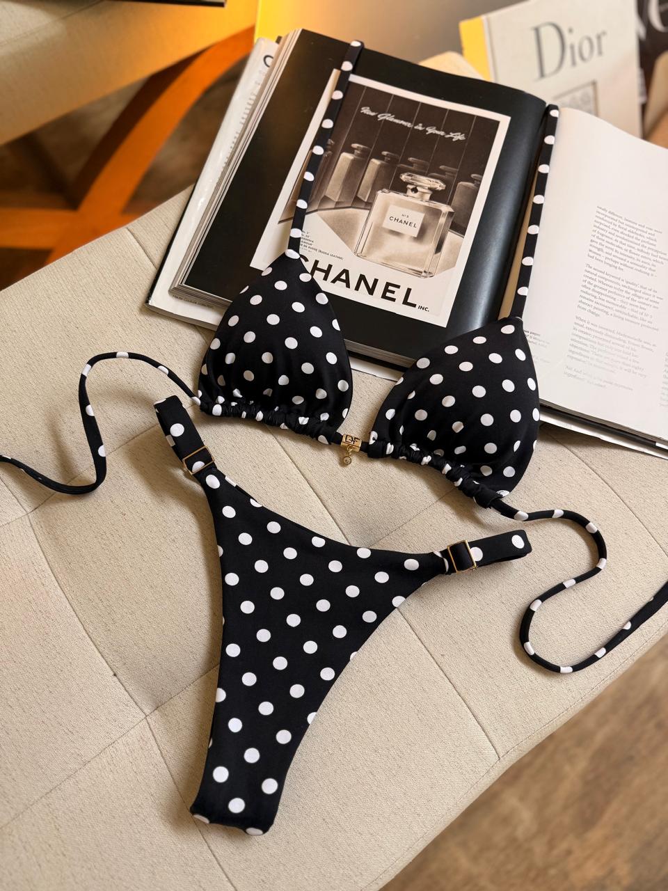 Biquíni Cortininha Poá - Imagem 3