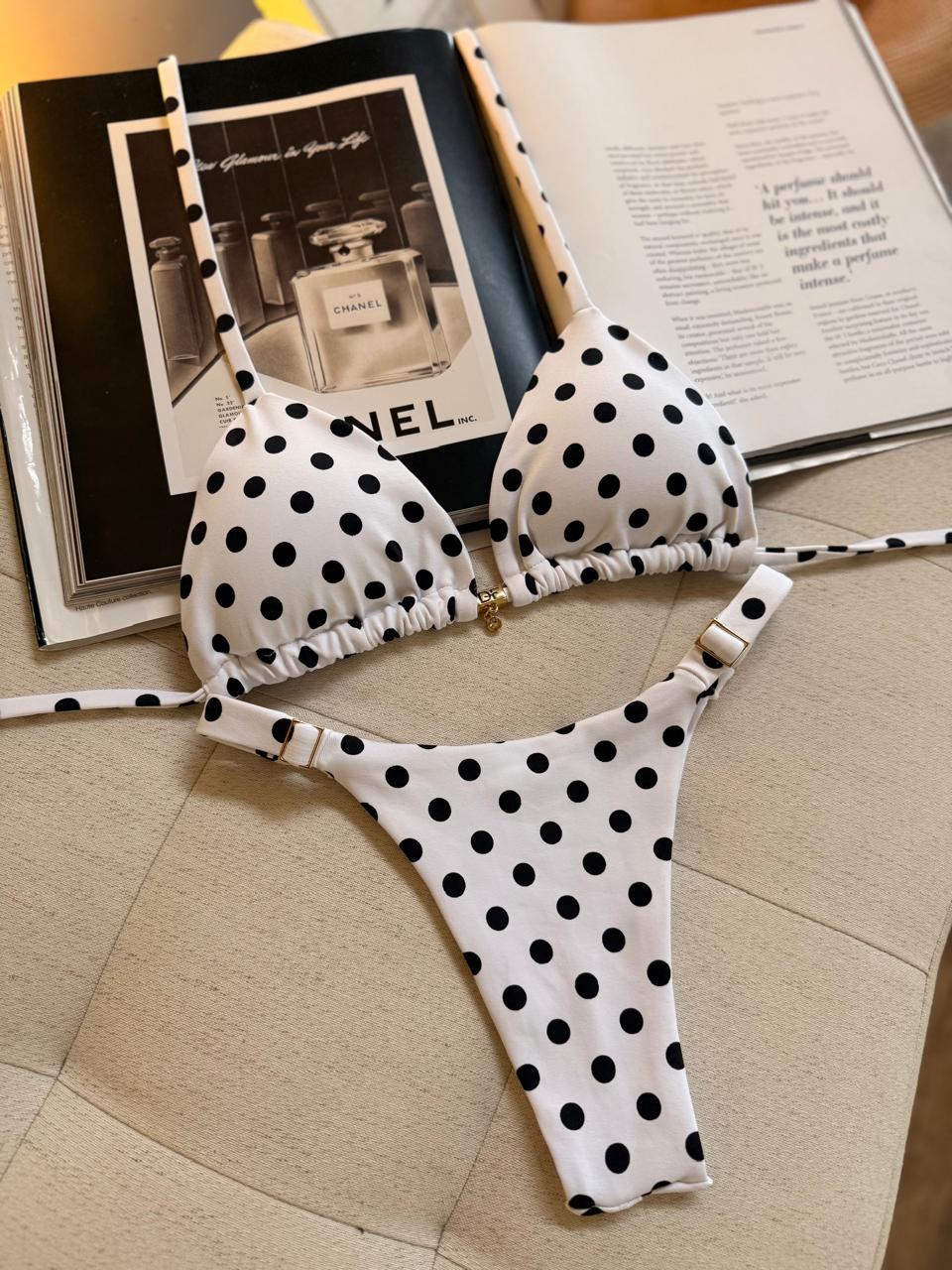 Biquíni Cortininha Poá - Imagem 7